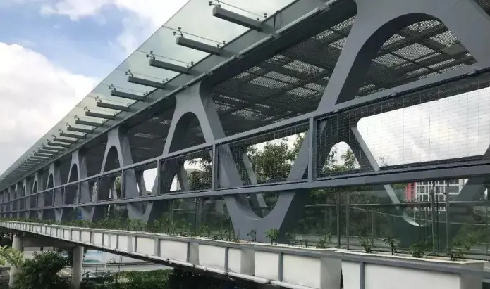 东丽干煤棚网架加工厂