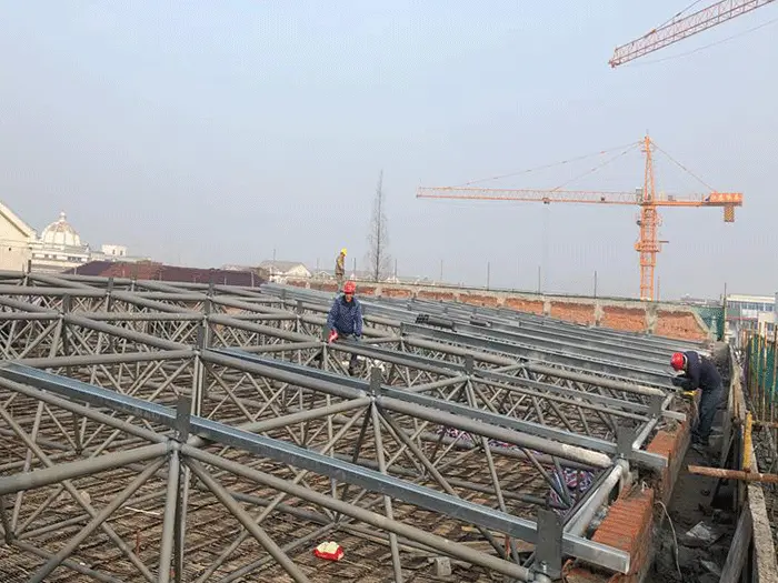 东丽四小体育馆网架